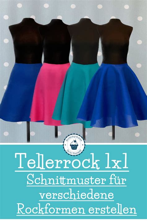 Tellerrock nähen 1x1 